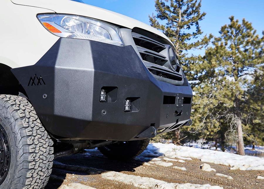 Mercedes Sprinter (2019+) Front Bumper Without Bull Bar by Backwoods Adventure Mods