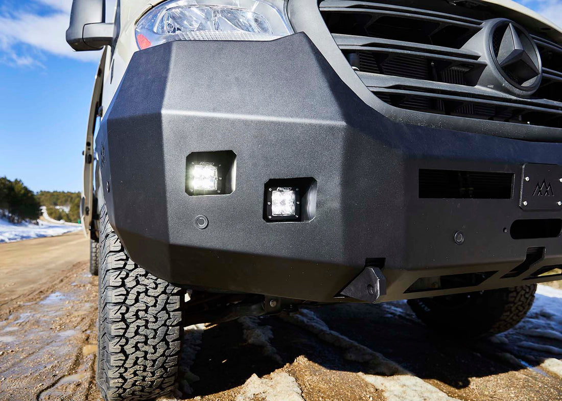 Mercedes Sprinter (2019+) Front Bumper Without Bull Bar by Backwoods Adventure Mods