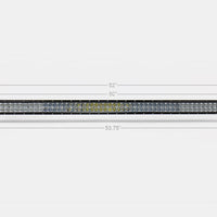 52" Dual Row 5D Optic OSRAM LED Bar BY CALI RAISED LED
