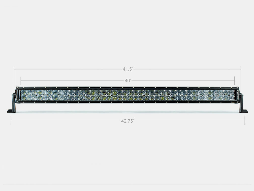 42" Dual Row 5D Optic OSRAM LED Bar BY CALI RAISED LED