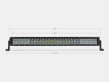 32" Dual Row 5D Optic OSRAM LED Bar BY CALI RAISED LED