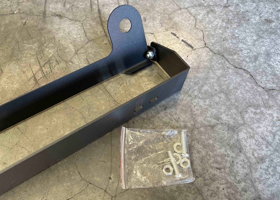 Flip Up License Plate Holder - Hawse Fairlead by Backwoods Adventure Mods