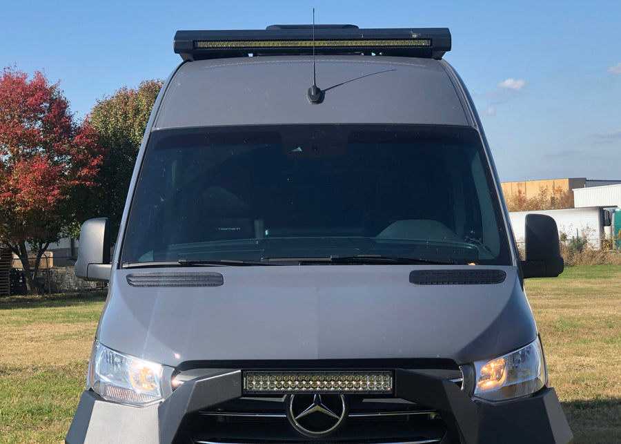 Mercedes Sprinter (2014+) Roof Rack - SLIM by Backwoods Adventure Mods