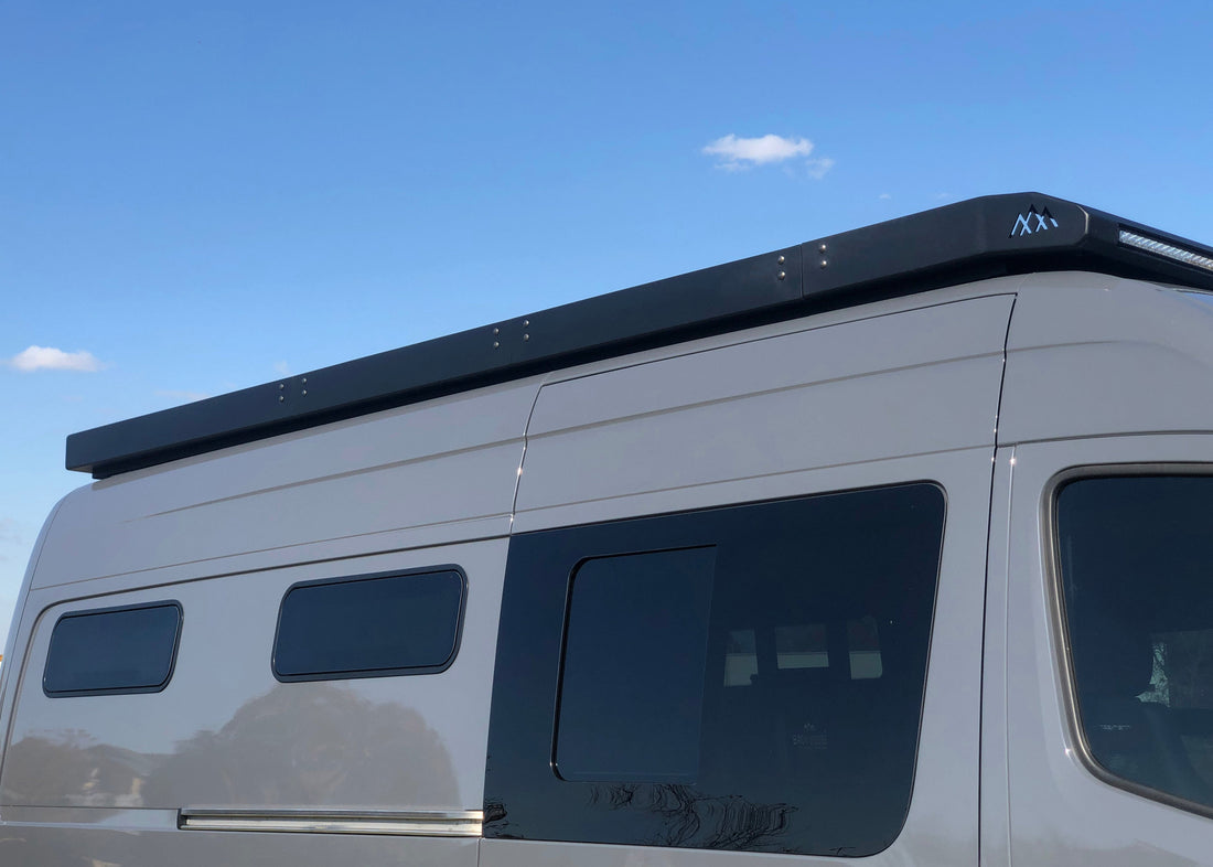 Mercedes Sprinter (2014+) Roof Rack - SLIM by Backwoods Adventure Mods