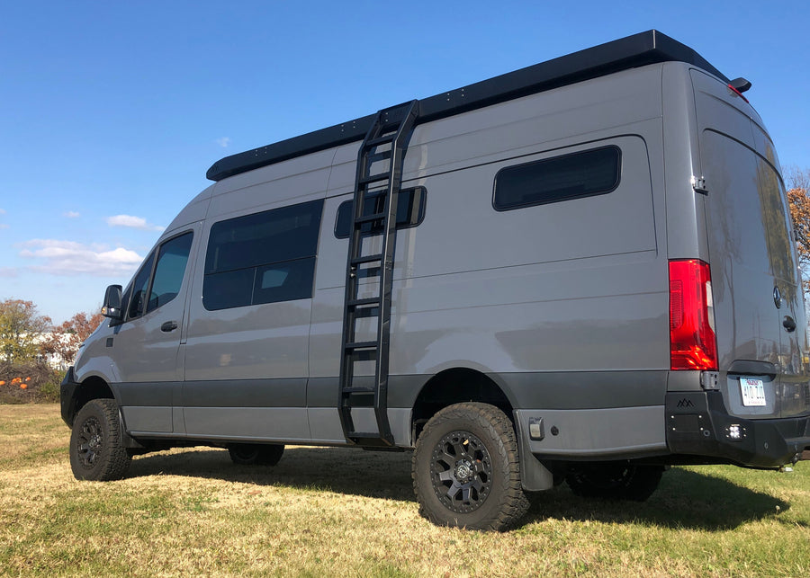 Mercedes Sprinter (2014+) Roof Rack - SLIM by Backwoods Adventure Mods