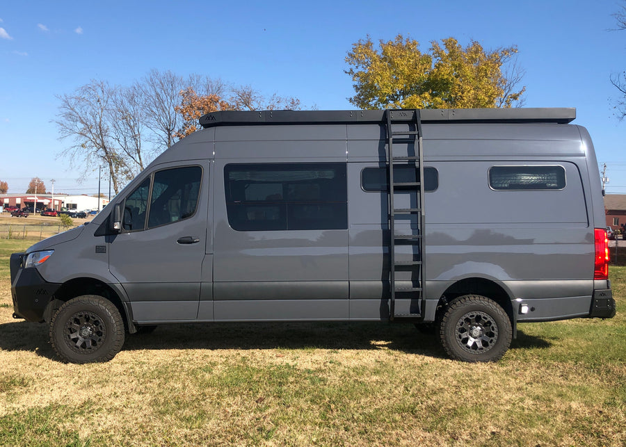 Mercedes Sprinter (2014+) Roof Rack - SLIM by Backwoods Adventure Mods