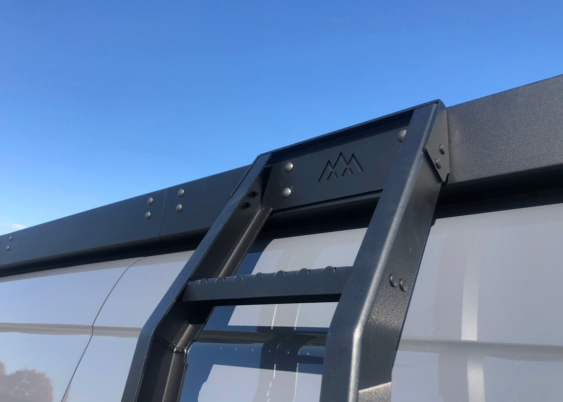 Mercedes Sprinter (2014+) Roof Rack - SLIM by Backwoods Adventure Mods