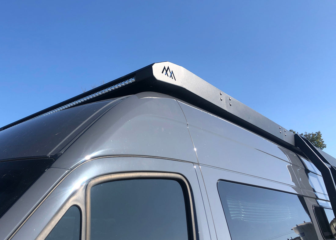 Mercedes Sprinter (2014+) Roof Rack - SLIM by Backwoods Adventure Mods