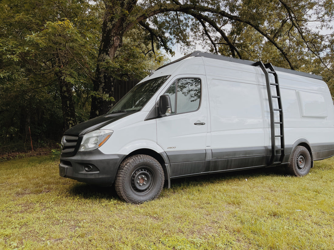 Mercedes Sprinter (2014+) DRIFTR Roof Rack by Backwoods Adventure Mods