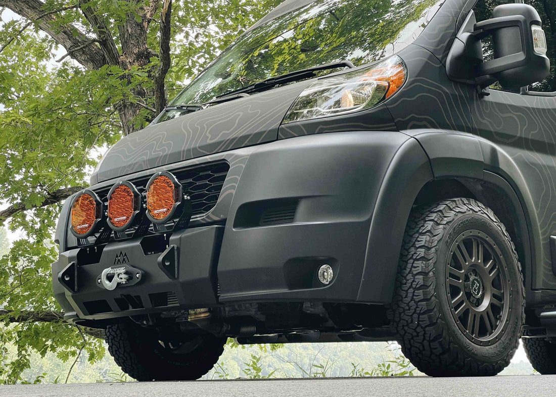 Ram Promaster (2013+) Scout Front Bumper by Backwoods Adventure Mods