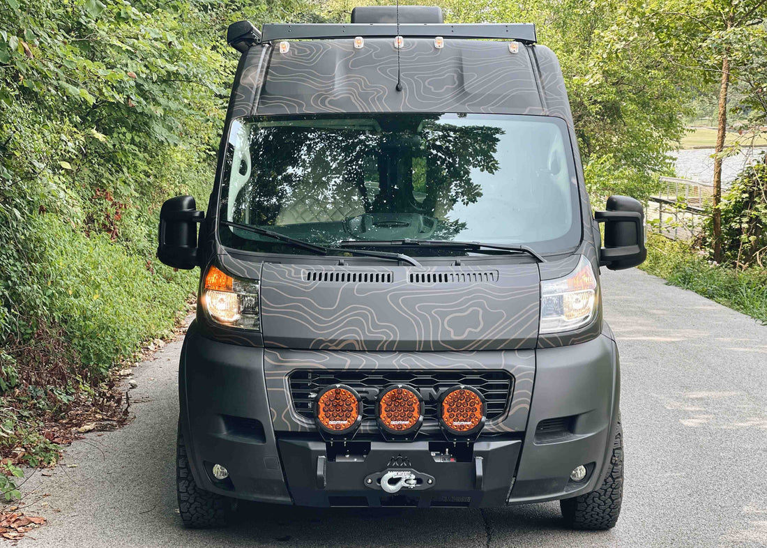 Ram Promaster (2013+) Scout Front Bumper by Backwoods Adventure Mods