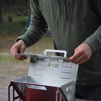 Otzi Ember Portable Dual Person Grill *Stainless Steel*