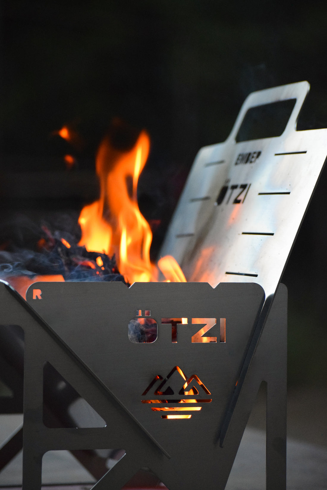 Otzi Ember Portable Dual Person Grill *Stainless Steel*