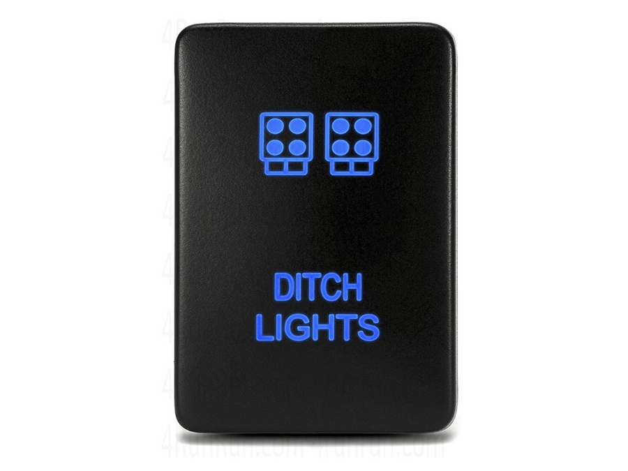 2005-2015 TOYOTA TACOMA LOW PROFILE LED DITCH LIGHT BRACKETS KIT BY CALI RAISED LED