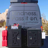 Mercedes Sprinter (2019+) Rear Swing Out Bumper by Backwoods Adventure Mods
