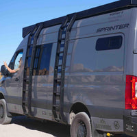 Mercedes Sprinter (2014+) SLIM/XL - Ladder by Backwoods Adventure Mods