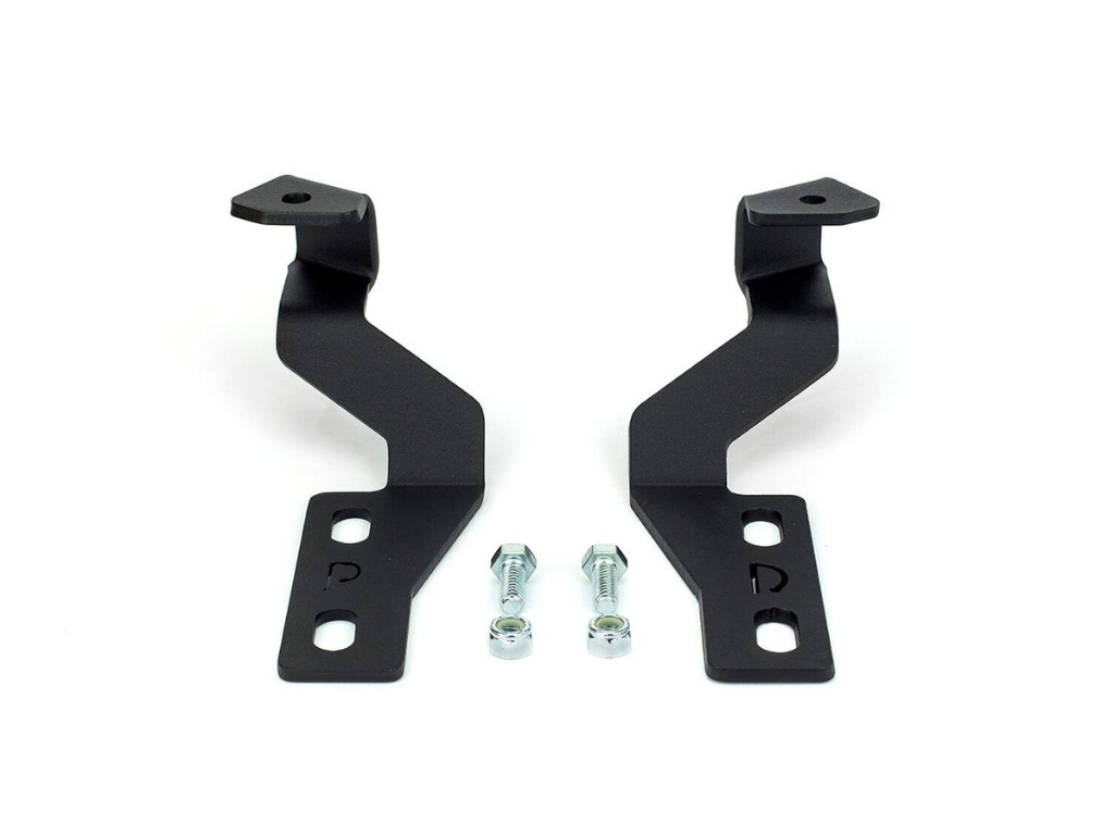 2014-2021 TOYOTA TUNDRA LOW PROFILE DITCH LIGHT BRACKETS KIT BY CALI RAISED LED