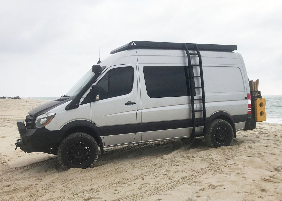 Mercedes Sprinter (2014+) Roof Rack - SLIM by Backwoods Adventure Mods