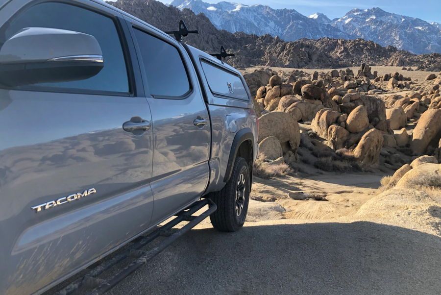 2005-2023 TOYOTA TACOMA STEP EDITION ROCK SLIDERS BY CALI RAISED LED