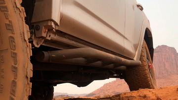 2010-2023 TOYOTA 4RUNNER TRAIL EDITION BOLT ON ROCK SLIDERS BY CALI RAISED LED