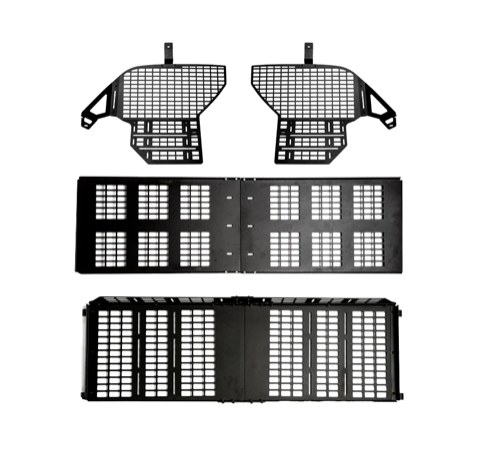 2010-2022 4Runner Interior Rear MOLLE Panel BY CALI RAISED LED