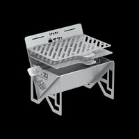 Otzi Spark Portable Single Person Grill *Stainless Steel*