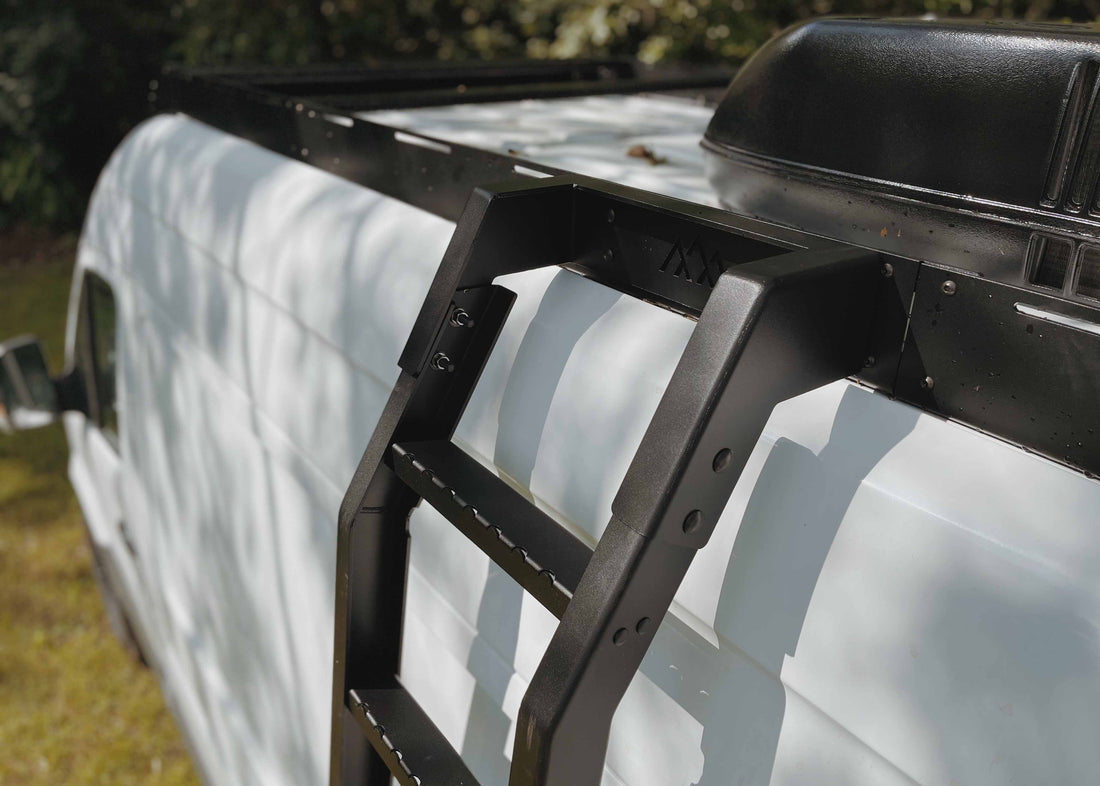 Mercedes Sprinter (2014+) DRIFTR Roof Rack by Backwoods Adventure Mods