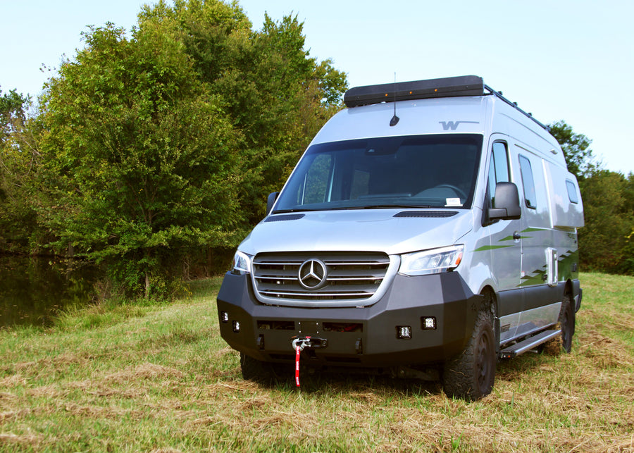 Mercedes Sprinter (2019+) Front Bumper Without Bull Bar by Backwoods Adventure Mods