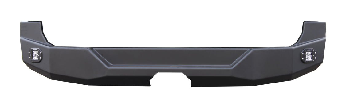 Backwoods Rear Mercedes Sprinter off-road bumper with black powder coat