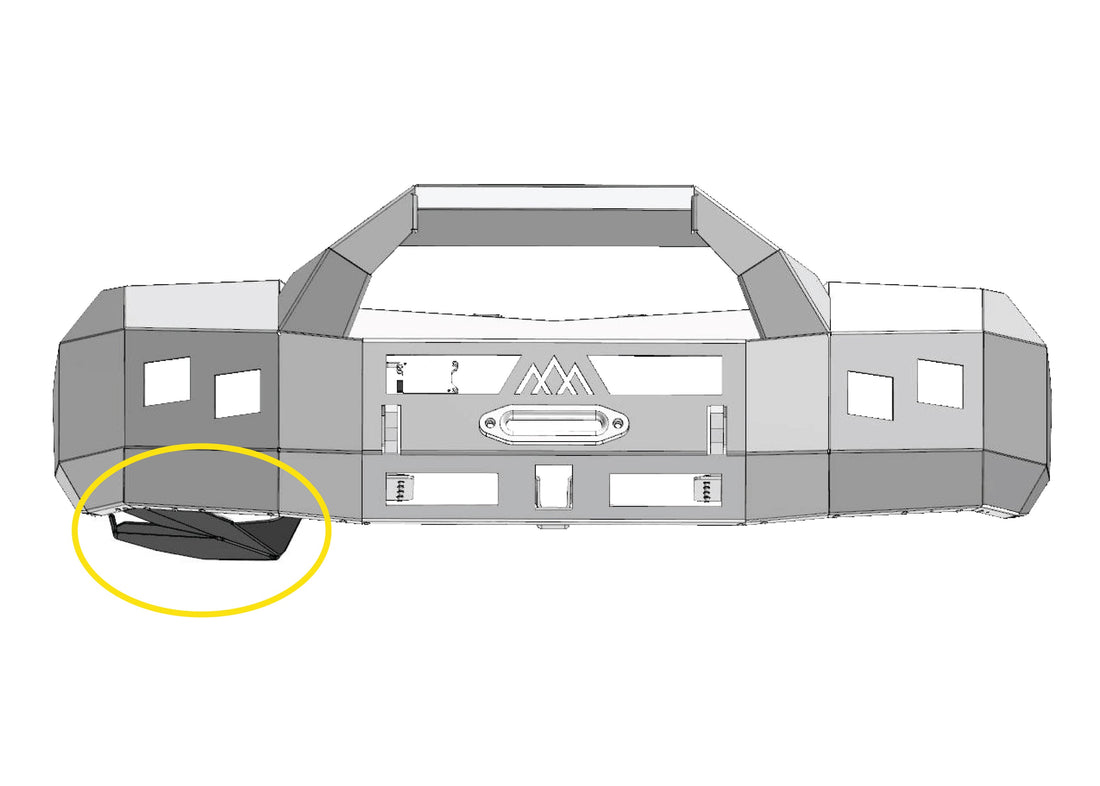 Mercedes Sprinter DEF Tank Skid Plate by Backwoods Adventure Mods