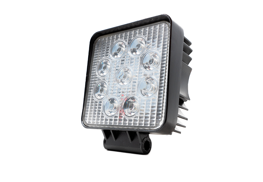 27W Square Work Light BY CALI RAISED LED