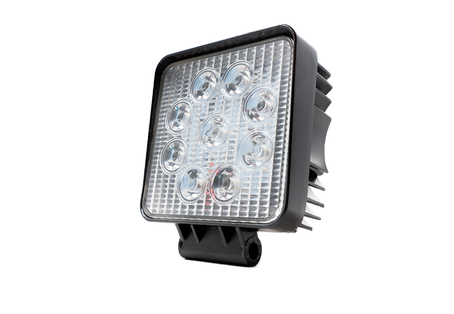 27W Square Work Light BY CALI RAISED LED