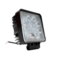 27W Square Work Light BY CALI RAISED LED