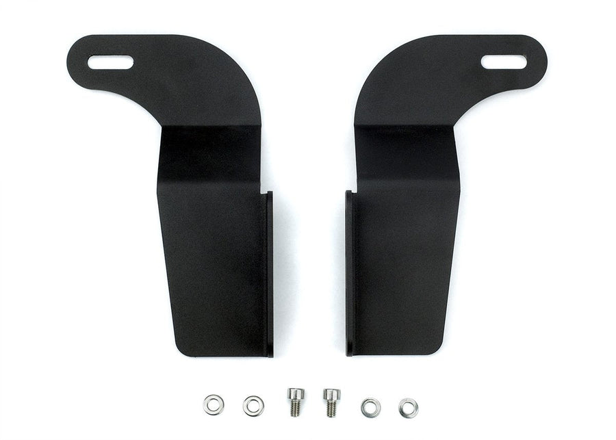 2005-2015 TOYOTA TACOMA 32" LOWER BUMPER FLUSH LED LIGHT BAR BRACKETS KIT BY CALI RAISED LED