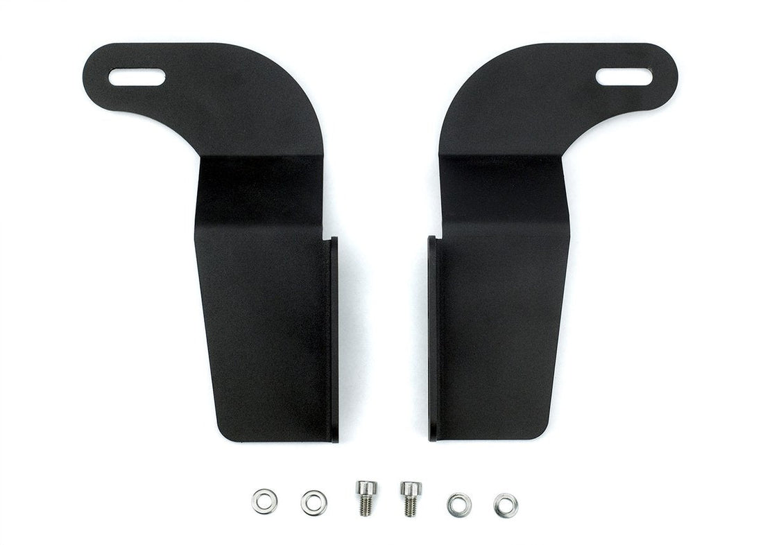 2005-2015 TOYOTA TACOMA 32" LOWER BUMPER HIDDEN LED LIGHT BAR BRACKETS KIT BY CALI RAISED LED