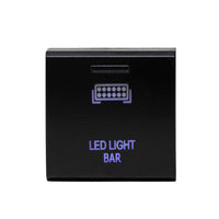 Toyota OEM Square Style "LED LIGHT BAR" Switch BY CALI RAISED LED