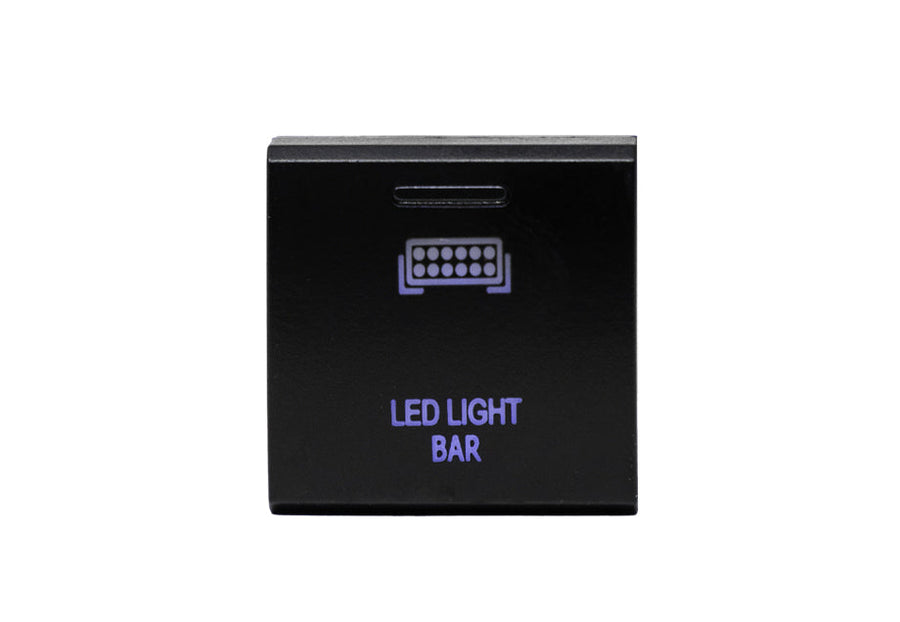 Toyota OEM Square Style "LED LIGHT BAR" Switch BY CALI RAISED LED