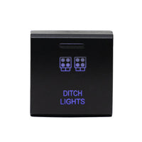 Toyota OEM Square Style "DITCH LIGHTS" Switch BY CALI RAISED LED