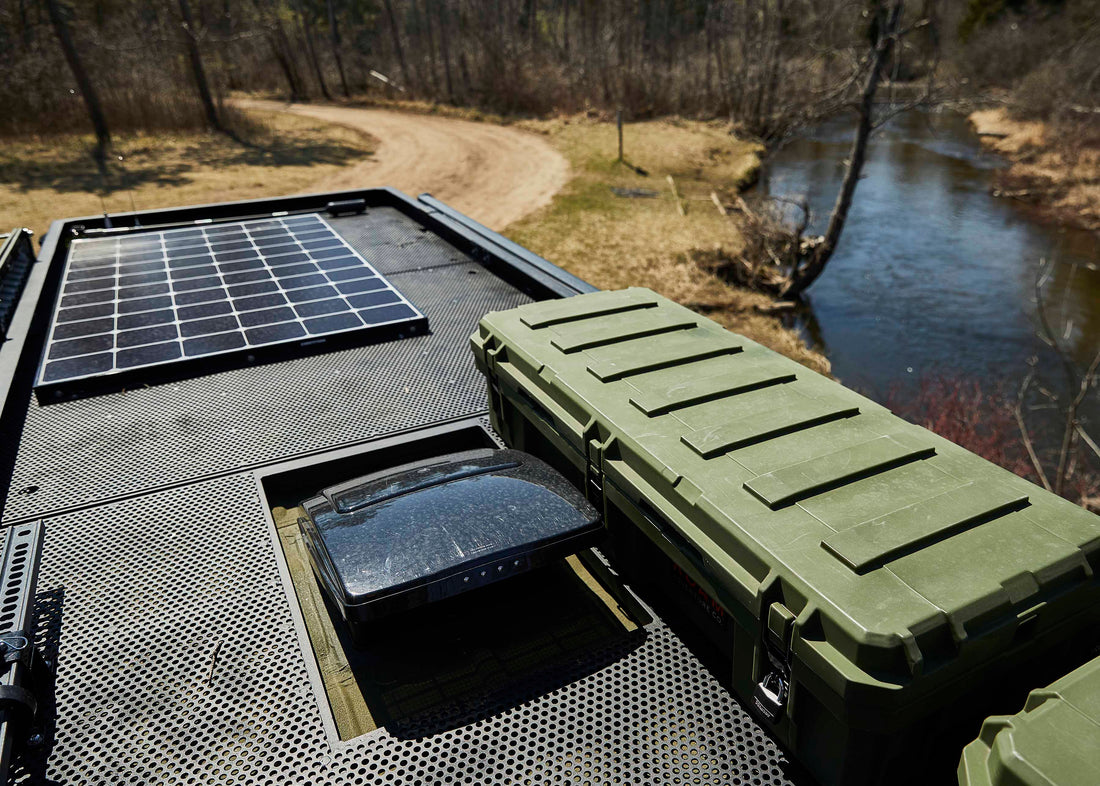 Mercedes Sprinter (2014+) Roof Rack - XL by Backwoods Adventure Mods