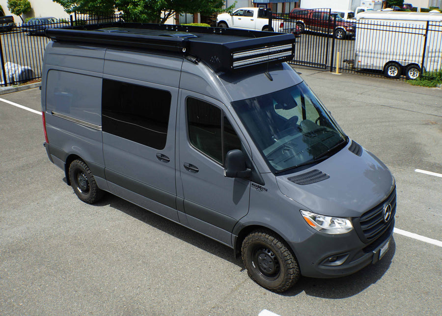 Mercedes Sprinter (2014+) Roof Rack - XL by Backwoods Adventure Mods