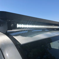 Front Runner Slimline Roof Rack LED Bar Combo - Cali Raised LED