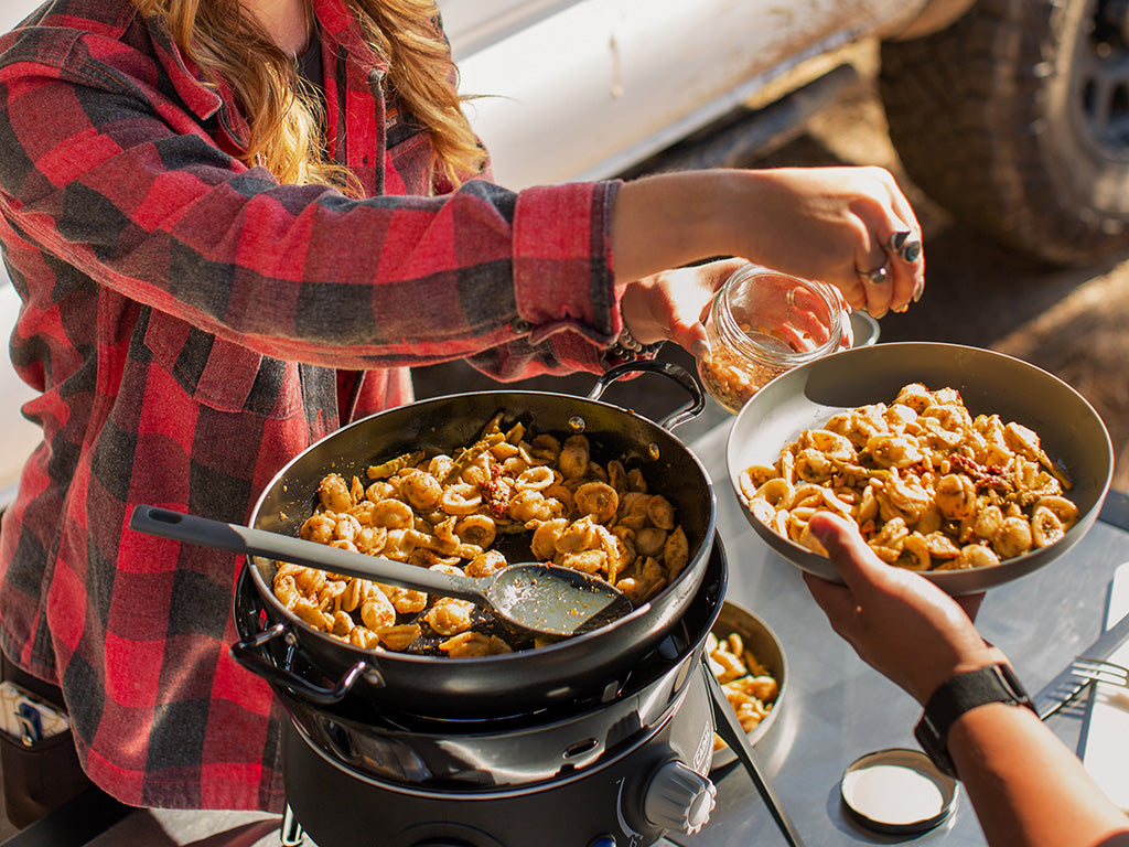 Paella Pan 40 w/Lid / Camp Cooking Pan - by CADAC