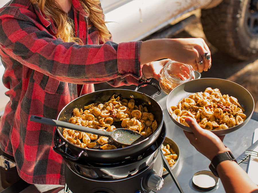 Paella Pan 40 w/Lid / Camp Cooking Pan - by CADAC