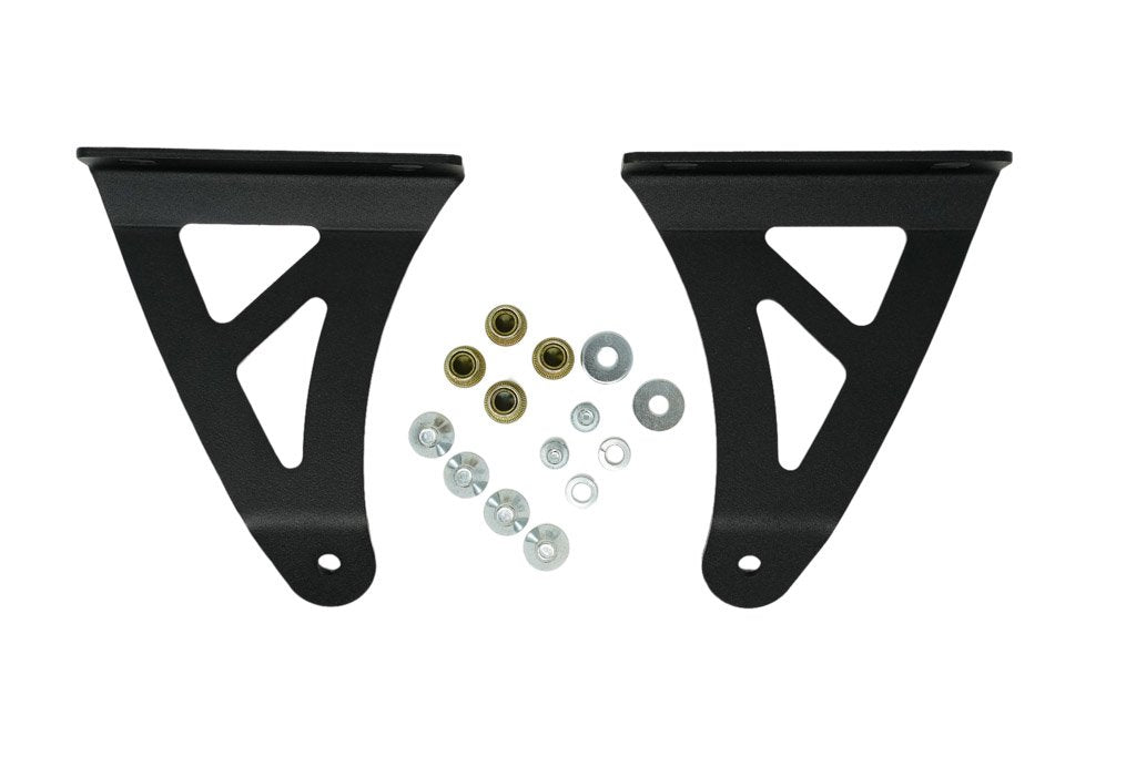 2003-2023 TOYOTA 4RUNNER 52" CURVED LED LIGHT BAR ROOF BRACKETS KIT BY CALI RAISED LED