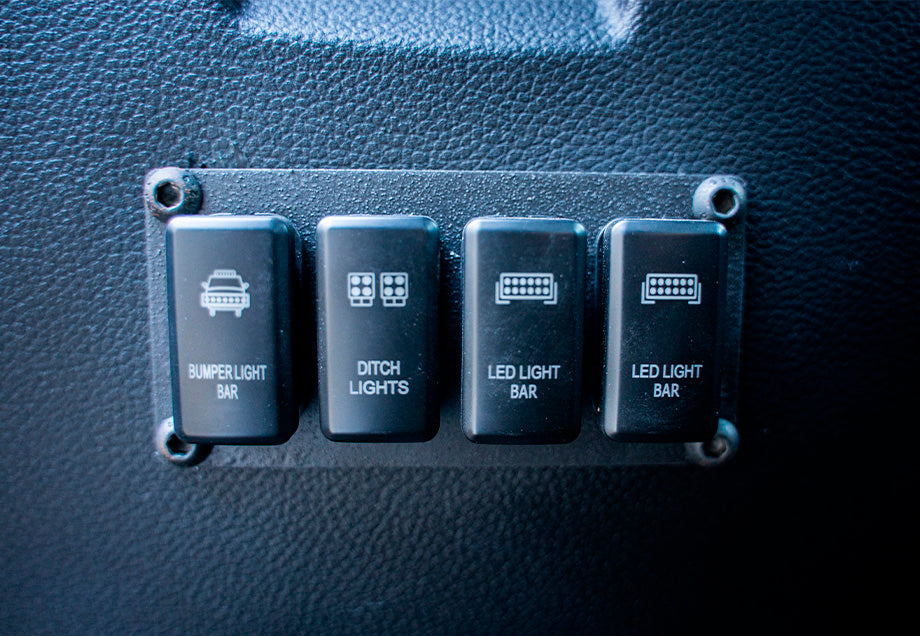 2019-2022 Ford Ranger Switch Panel (4) BY CALI RAISED LED