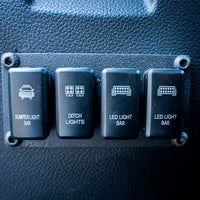 2019-2022 Ford Ranger Switch Panel (4) BY CALI RAISED LED