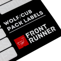 Wolf/Cub Pack Campsite Organizing Labels - by Front Runner