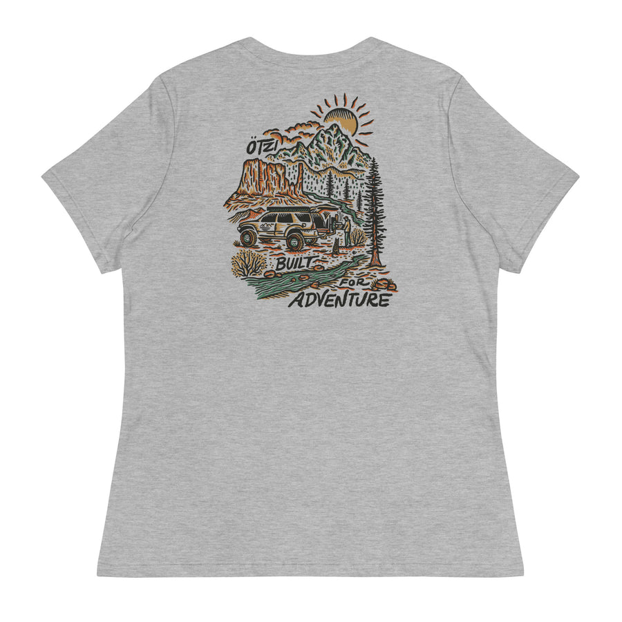 Rayco Design x Otzi Gear - Overland Adventure Women's Relaxed T-Shirt